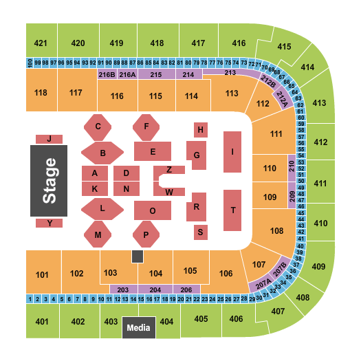 Paris La Defense Arena Celine Dion Seating Chart